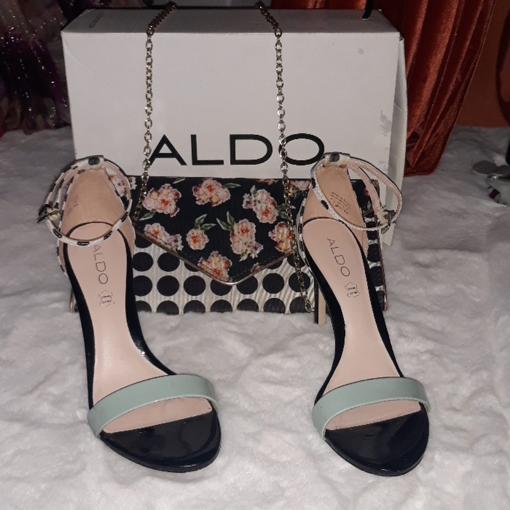 Aldo Heels with Matching Purse